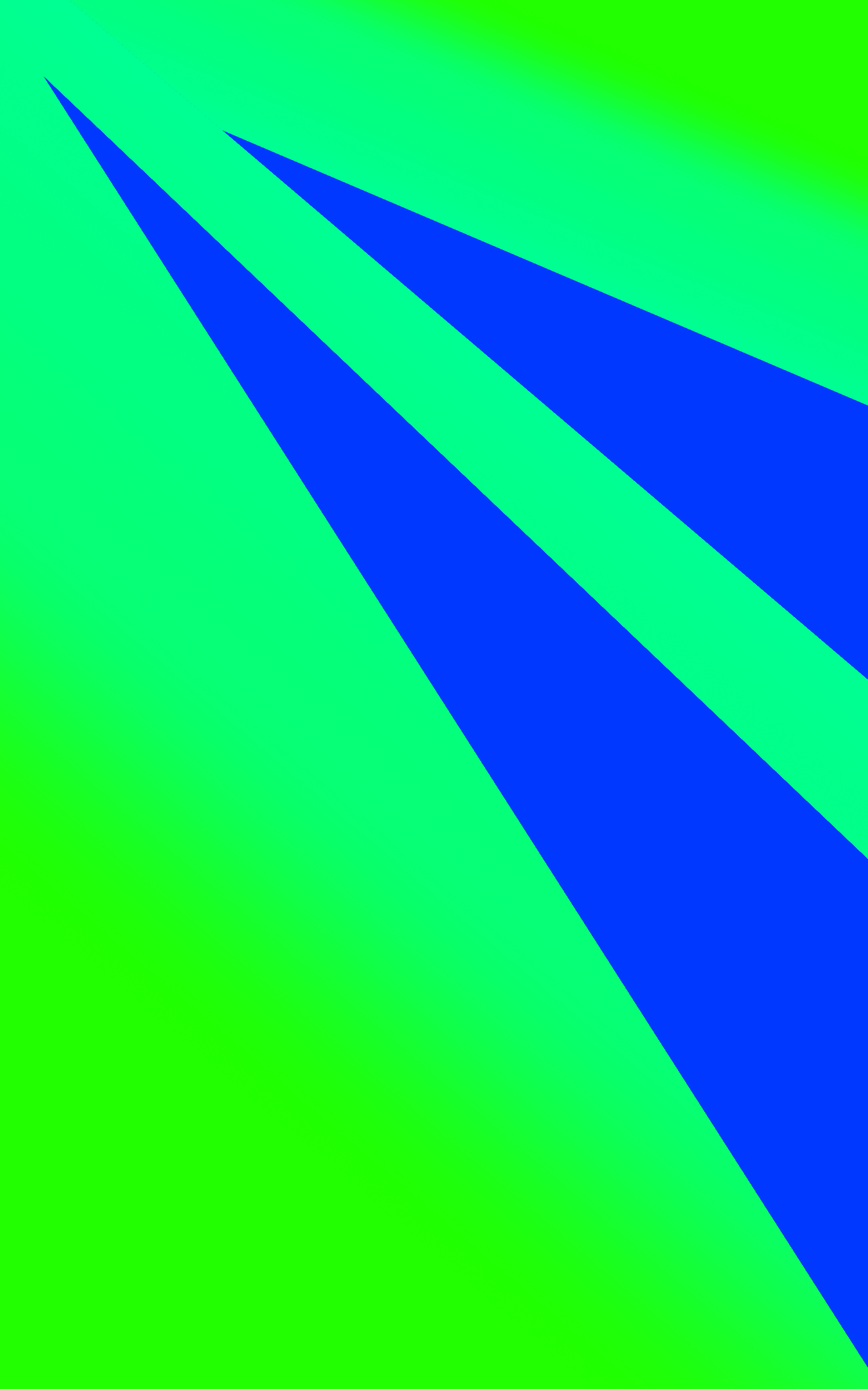 Blue Green Abstract